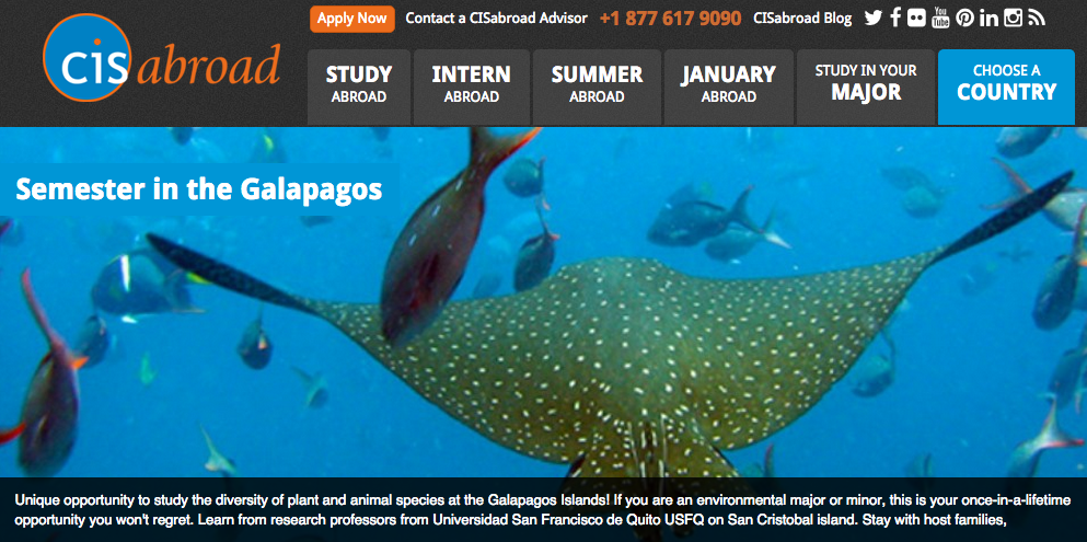 Semester in Galapagos