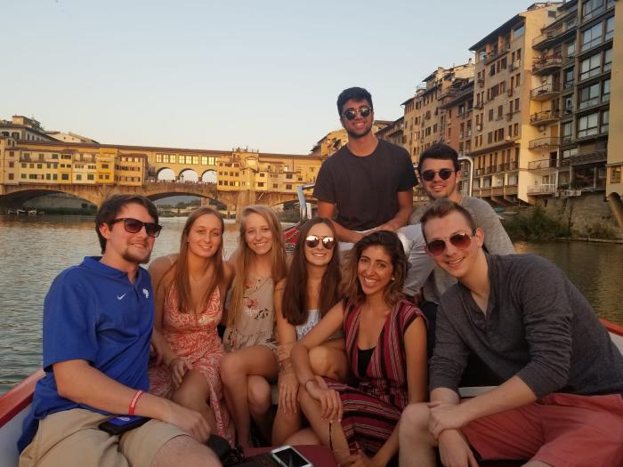 Florence boat ride