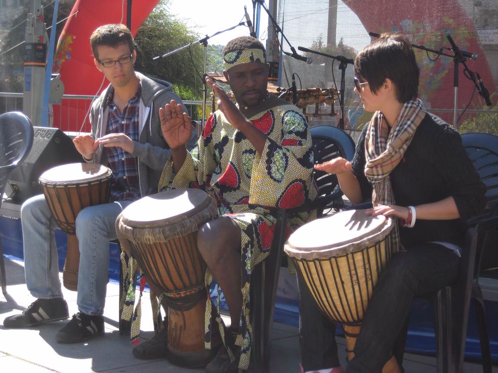 drumming