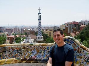 Student in Parc Guell