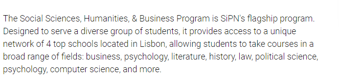 SiPN Social Sciences