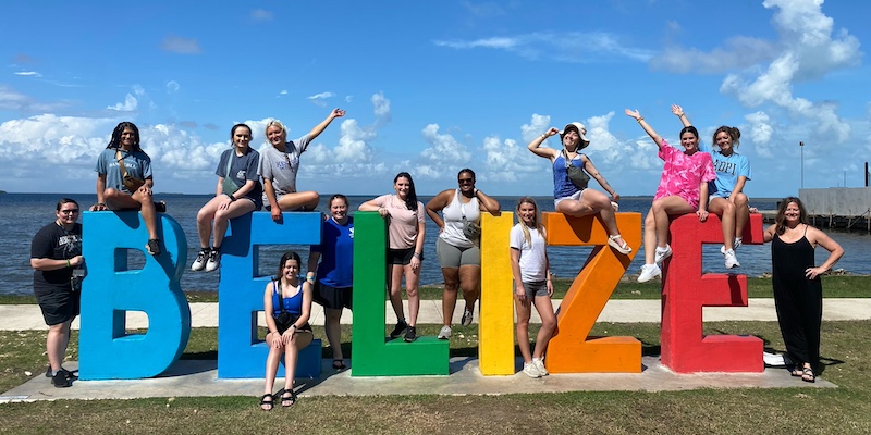 Country sign Belize