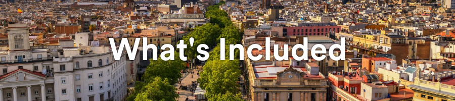 EF Barcelona Whats Included