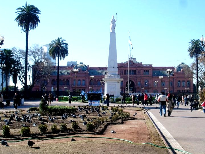 Plaza de Mayo en Buenos Aires